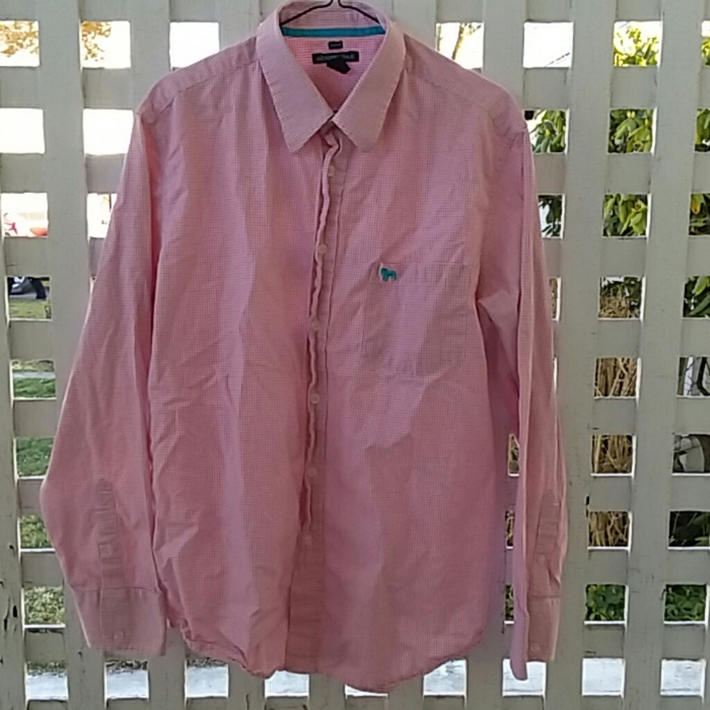 Aeropostale LS button down shirt L